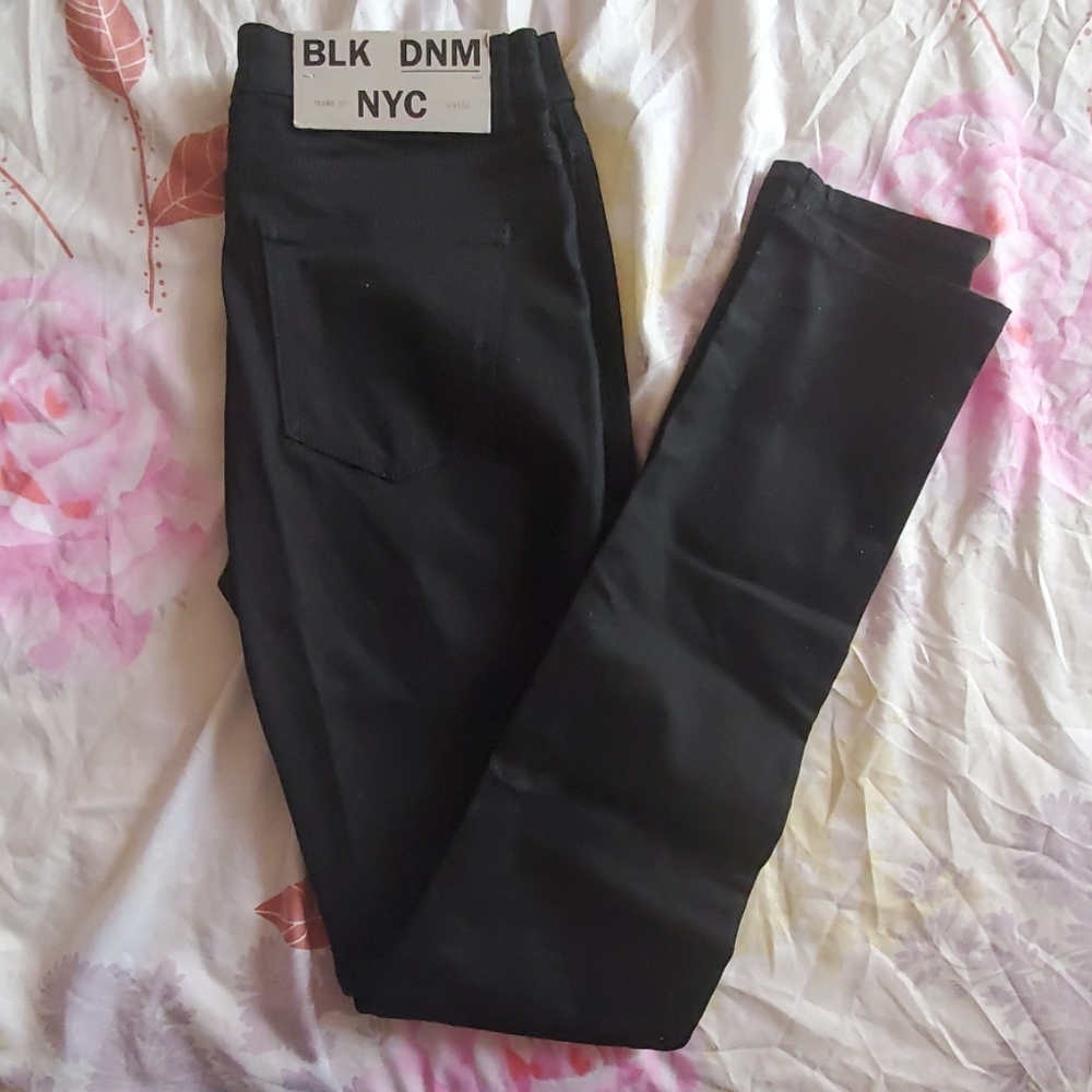 BLK DNM NYC black skinny jeans